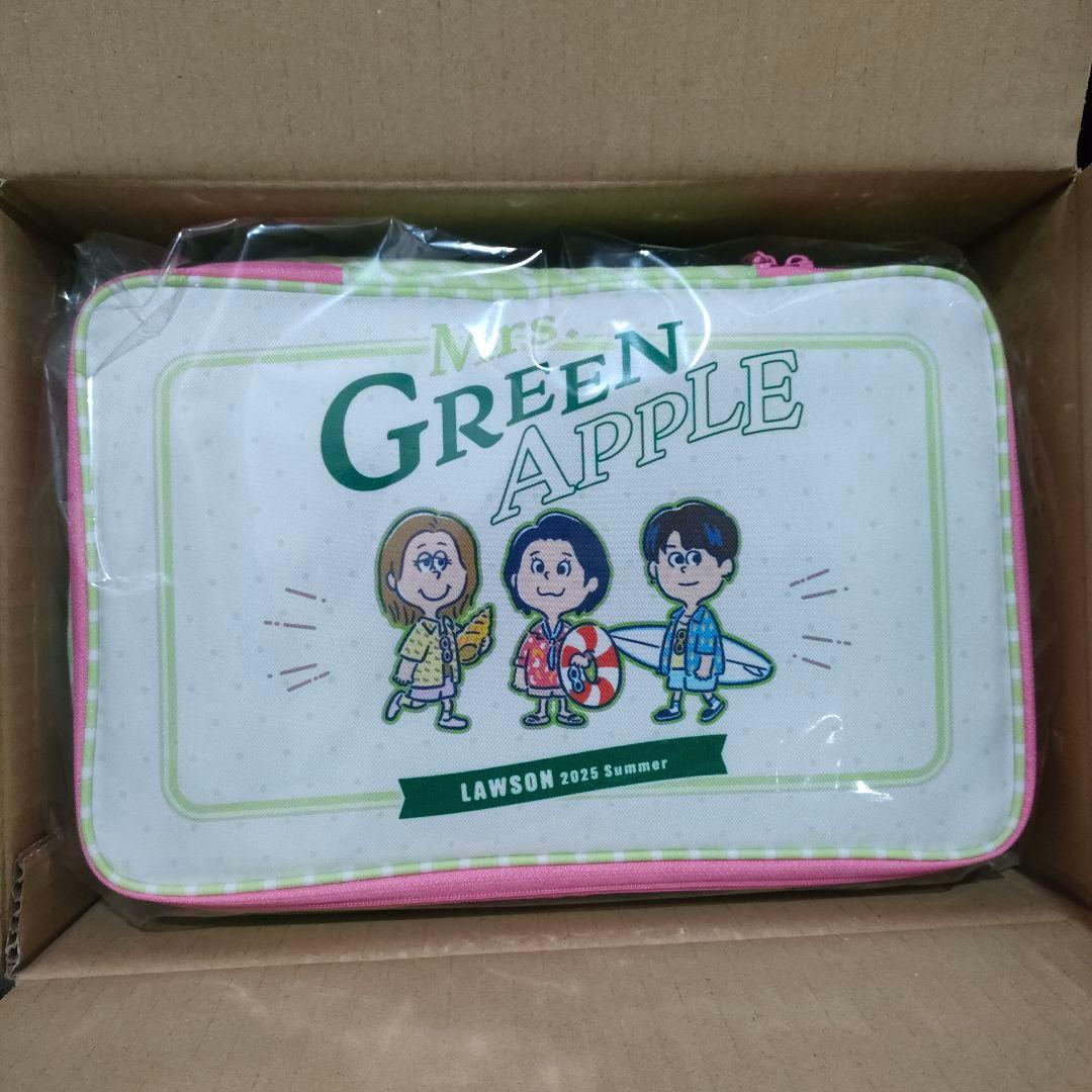 Mrs. GREEN APPLE ポーチ3点セット ローソン 当選品 新品未開封