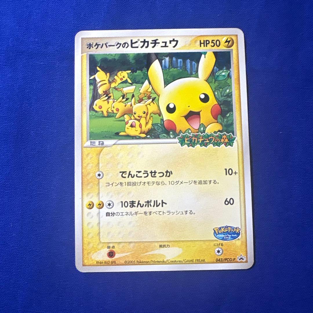ポケモンカード ポケパークのピカチュウ 043/PCG-P