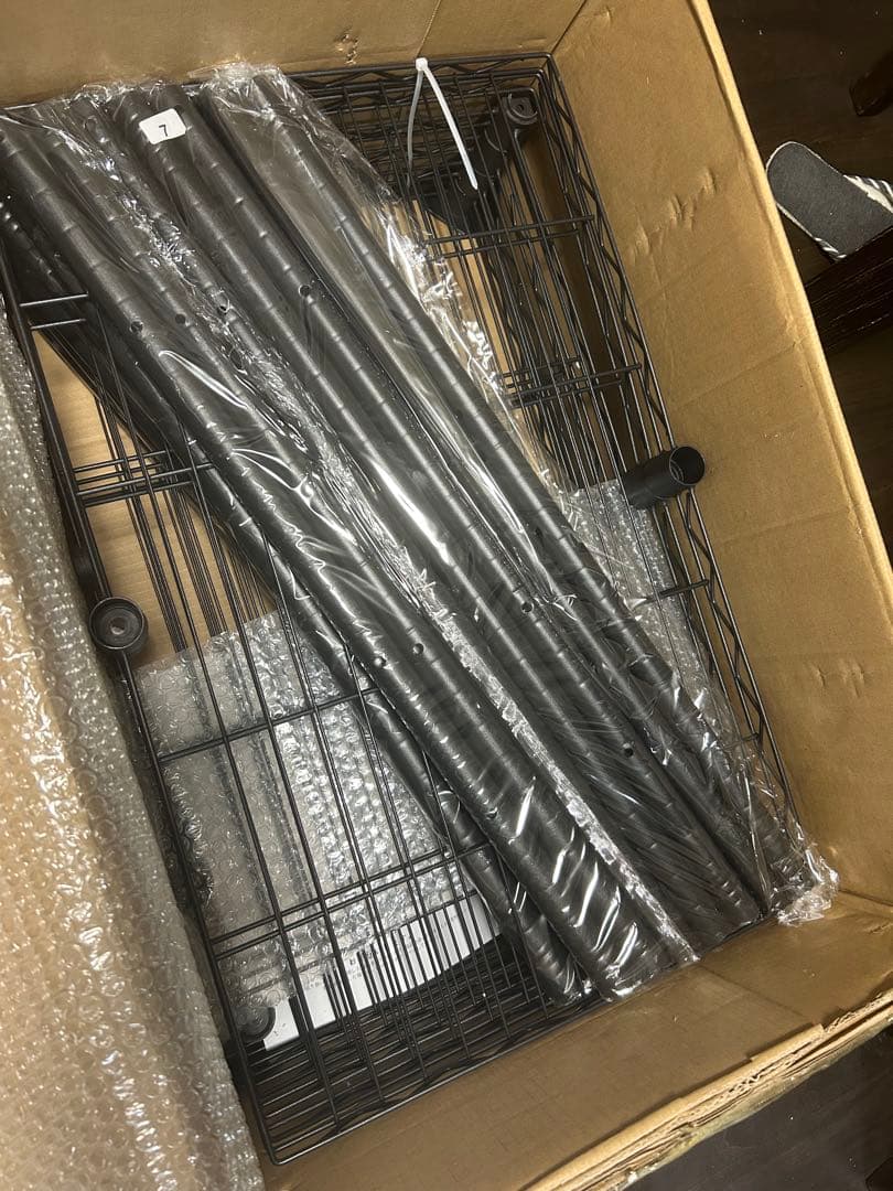 ハンガーラック 4層 大容量 ワードローブ 4つの組み立て方 衣類収納ラック