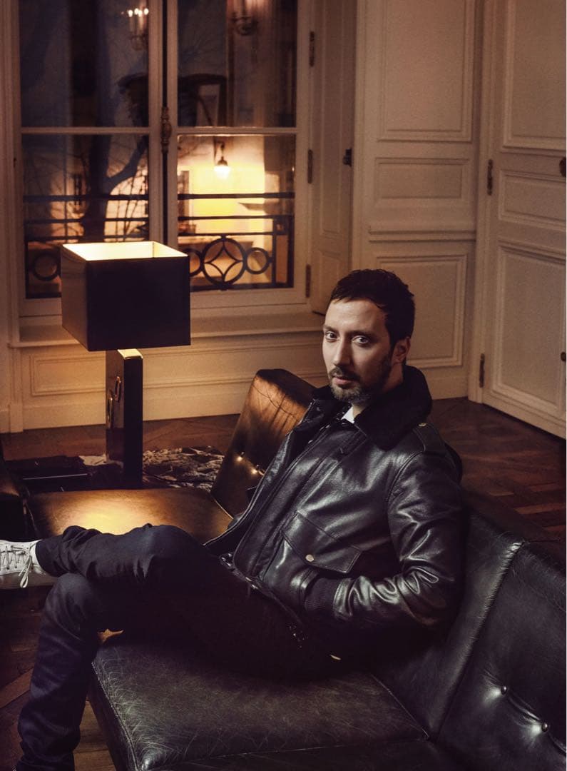 Saint Laurent サンローラン レザージャケット　デザイナー着用