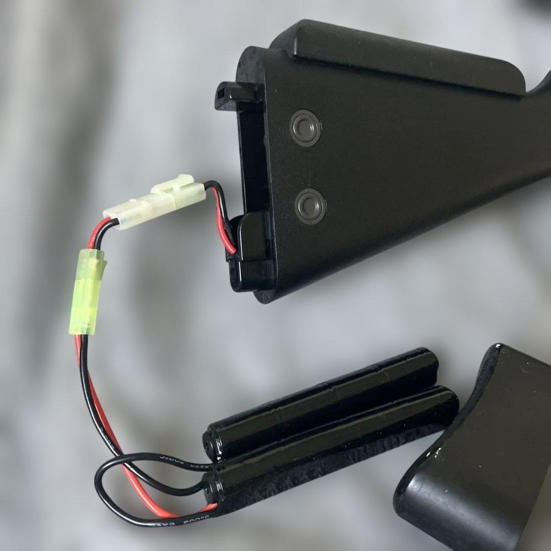 東京マルイ電動ガン g3sg1美品スコープ　バッテリー変換アダプター付新品セット