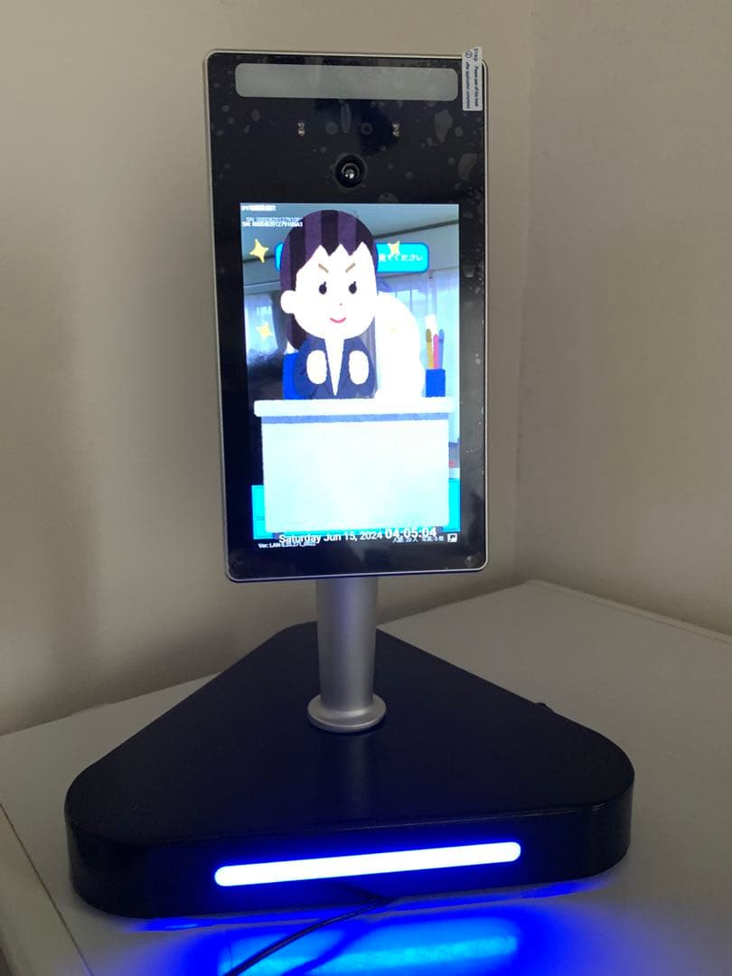 サーマルカメラ　顔認証型