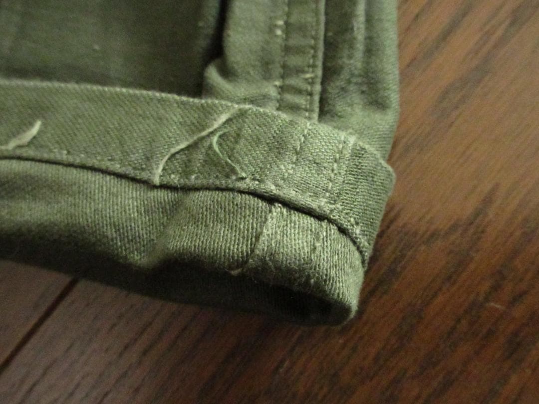 ★米軍実物USARMY推定'60s【OG-107】コットンサテンベイカーパンツ