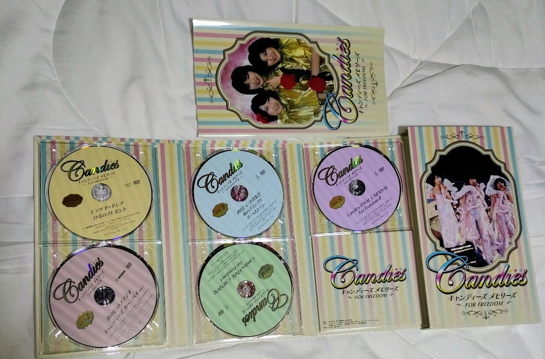 キャンディーズ Candies for Freedom ５枚組 DVD