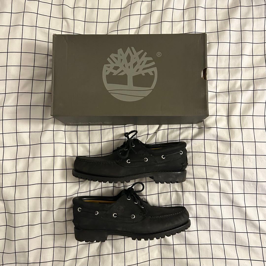 靴 Timberland 3EYE CLASSIC LUG BLACK NUBUCK