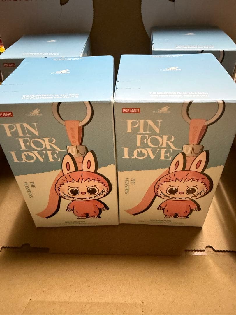 【正規品】イニシャルラブブ未開封4箱セット PIN FOR LOVE【即日発送】