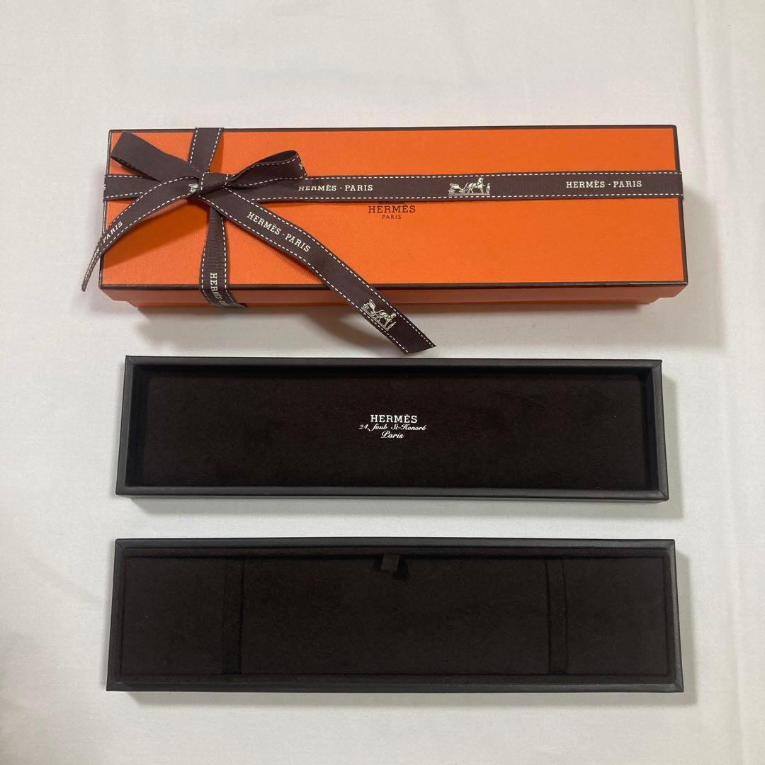 美品　エルメス　シェーヌダンクル　ブレスレット　空箱　ケース　A