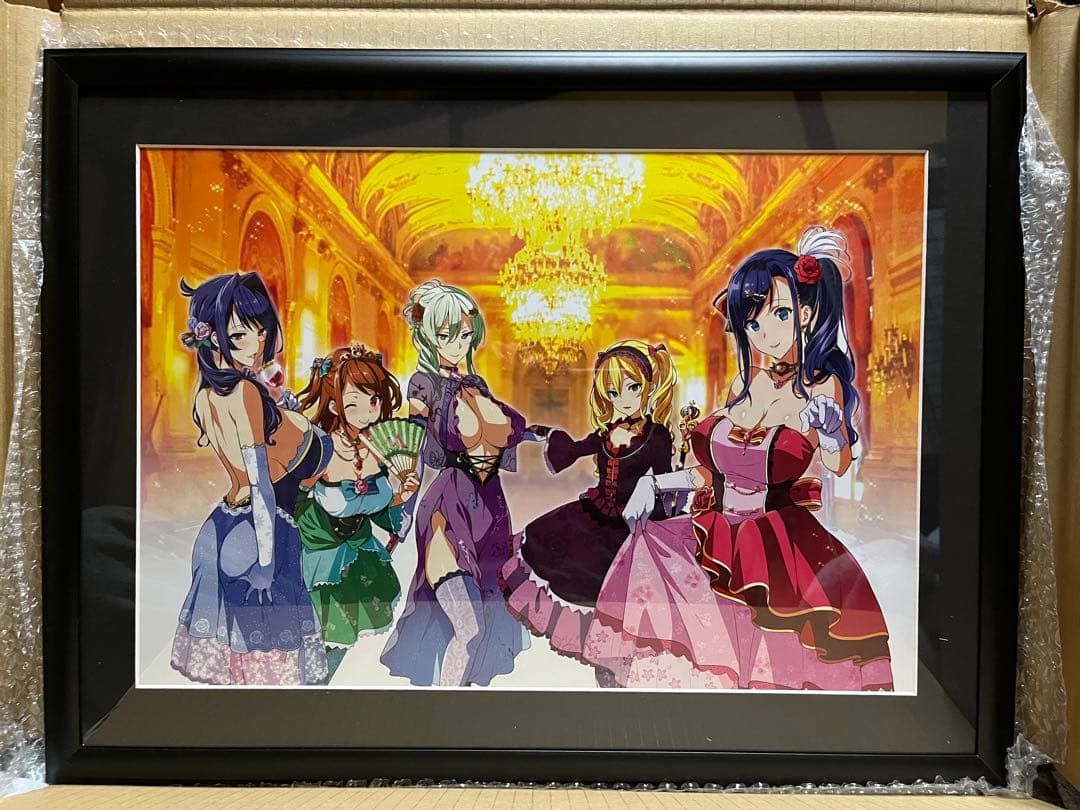 マケン姫っヒロイン舞踏会 A3額装ポスター 武田弘光