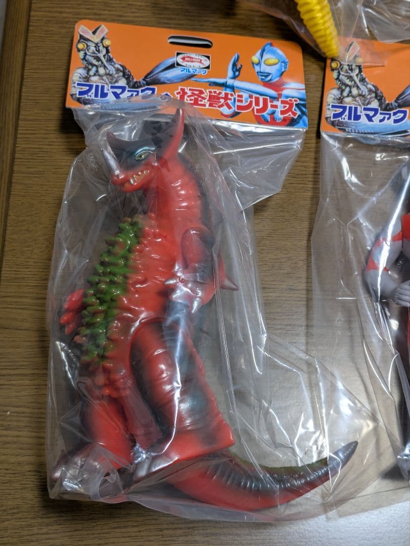 全5種 ブルマァク 怪獣シリーズ 昭和レトロカラー バルタン ゴモラ アントラー