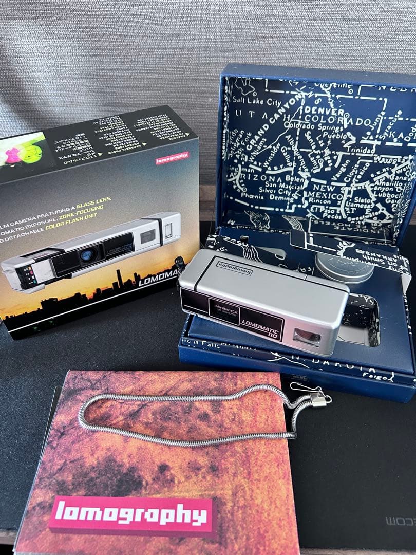 フィルムカメラ Lomomatic 110 Camera & Flash l