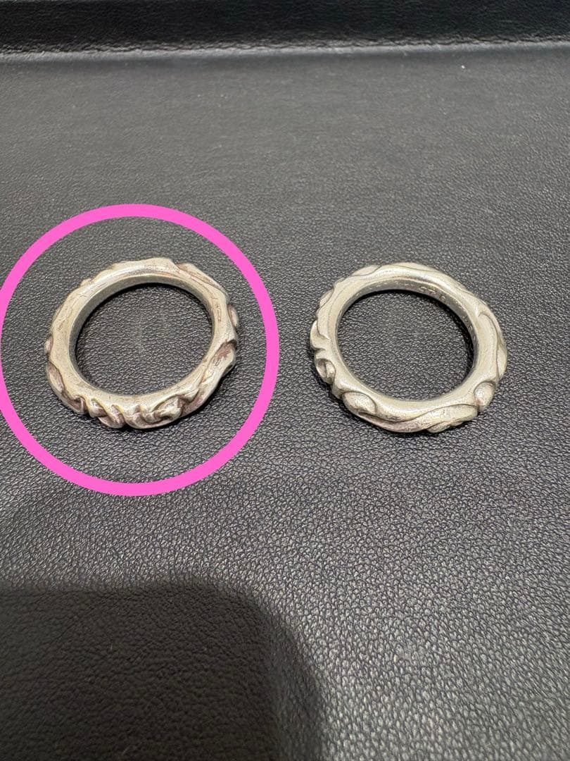 CHROME HEARTS クロムハーツ リング　指輪　スクロールバンドリング