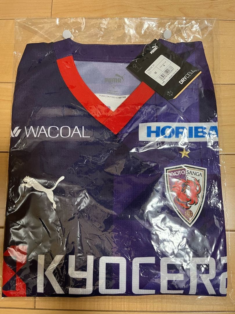 新品未使用 京都サンガFC 2024 ホーム オーセンティック ユニフォーム M