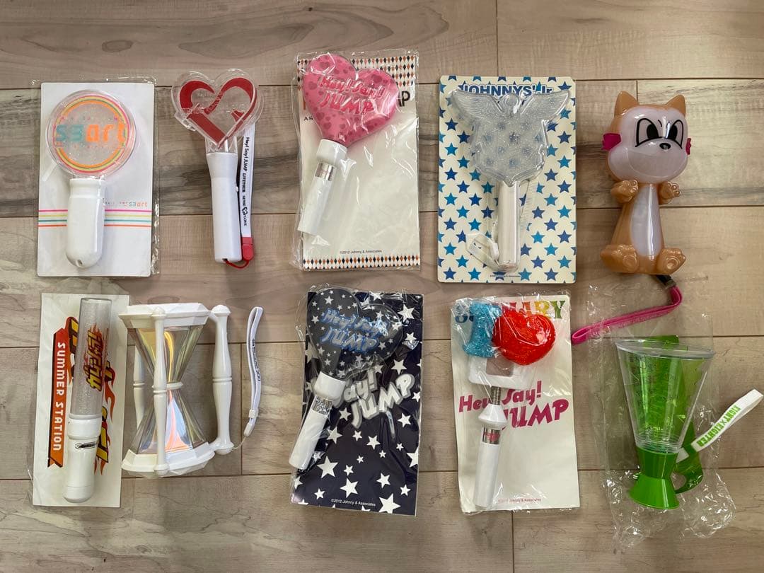 Hey! Say! JUMP ペンライト うちわ 銀テ