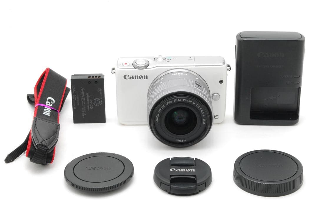 ✨極美品✨キャノン EOS M10❤️Wi-Fi&自撮◎❤️超小型軽量ミラーレス！