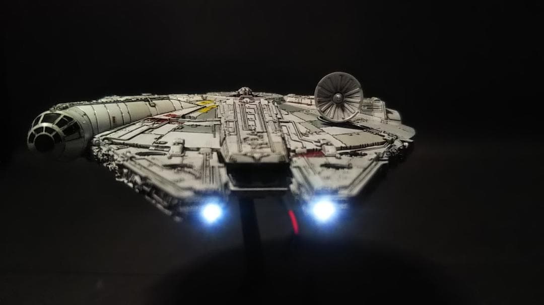 ミレニアムファルコン 電飾改修 完成品 ビークルモデル　1/350　管A3