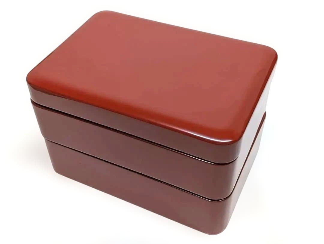 輪島塗 漆器 赤 弁当箱と椀 セット