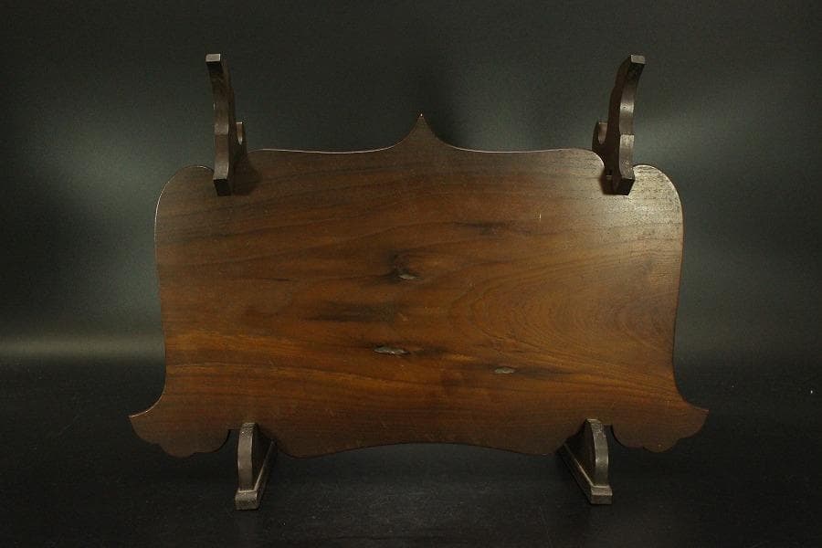 武具甲冑 刀掛 遠州 桑 時代物(A891)