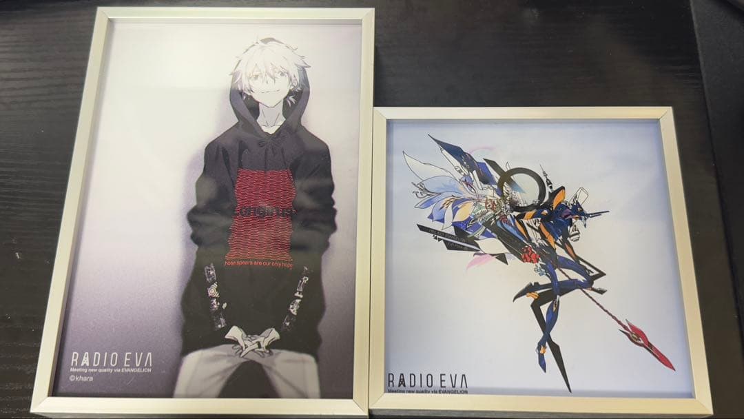 RADIO EVA エヴァンゲリオン アートフレーム 約25cm
