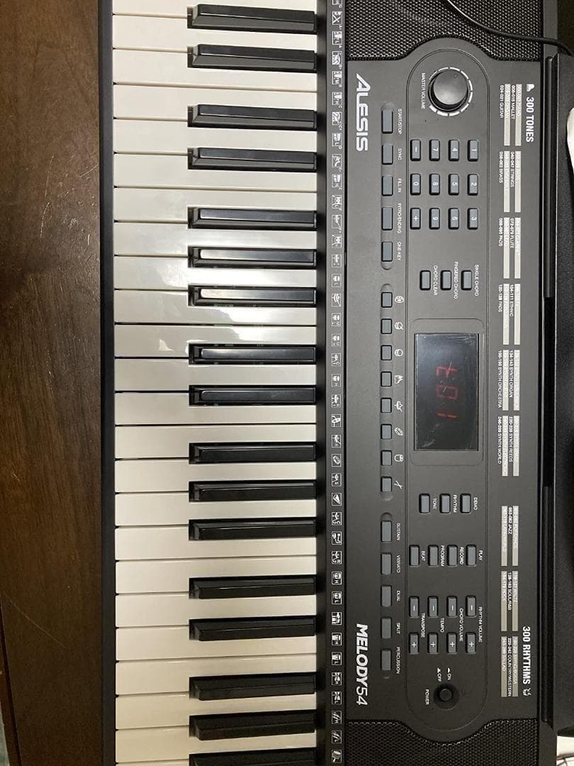 AAlesis キーボード ピアノ 61鍵盤 スピーカー内蔵 ポータブル 初心者