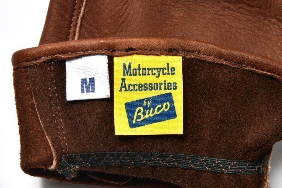 小物 BUCO MOTORCYCLE GLOVE DEERSKIN (M) BROWN