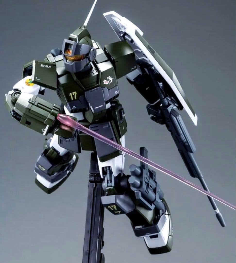 プレミアムバンダイ限定 MG ジム・スナイパーカスタム テネス・A・ユング機