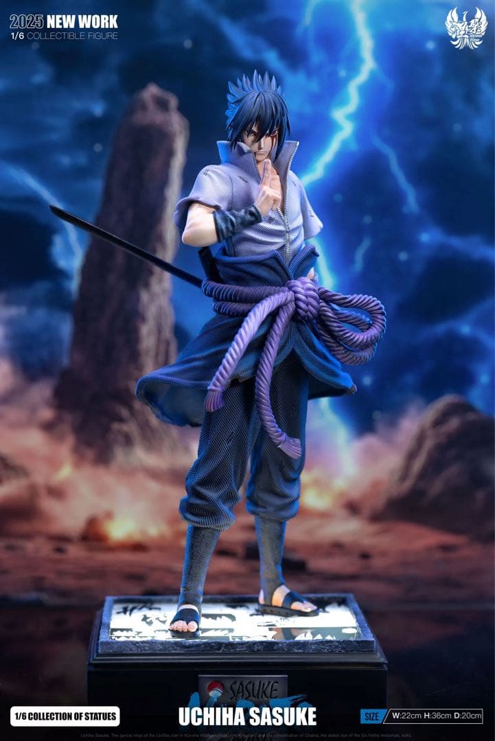 NARUTO ナルト 疾風伝　うちはサスケ フィギュア ガレージキット
