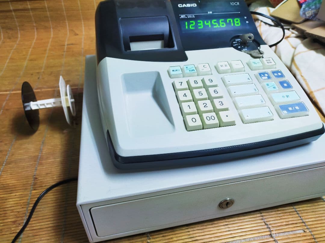 カシオレジスター　10CR　簡単便利特殊　送料込　344044