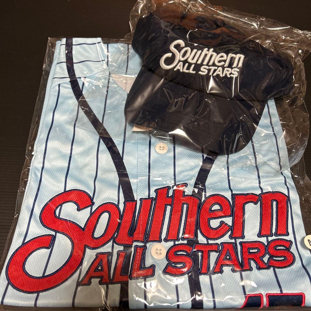 ⭐︎新品未開封⭐︎サザンオールスターズ 茅ヶ崎ライブ　ベースボールシャツM＆キャップ