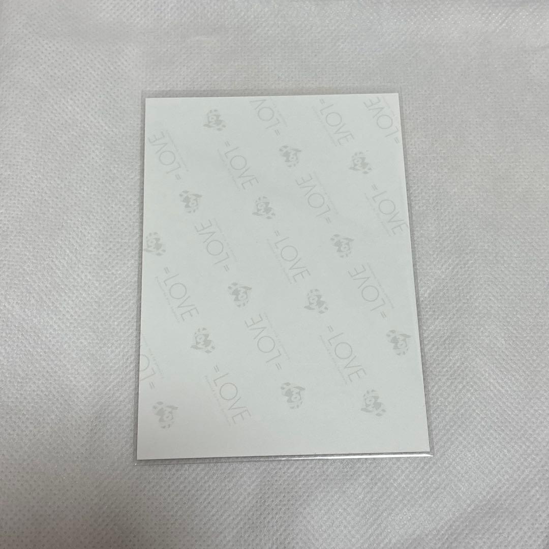 =LOVE イコラブ 髙松瞳 とくべチュ、して 生写真 直筆 ヨリ