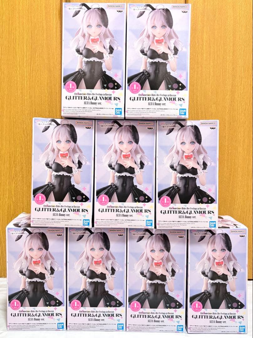 GLITTER & GLAMOURS アーリャ フィギュア 9点セット
