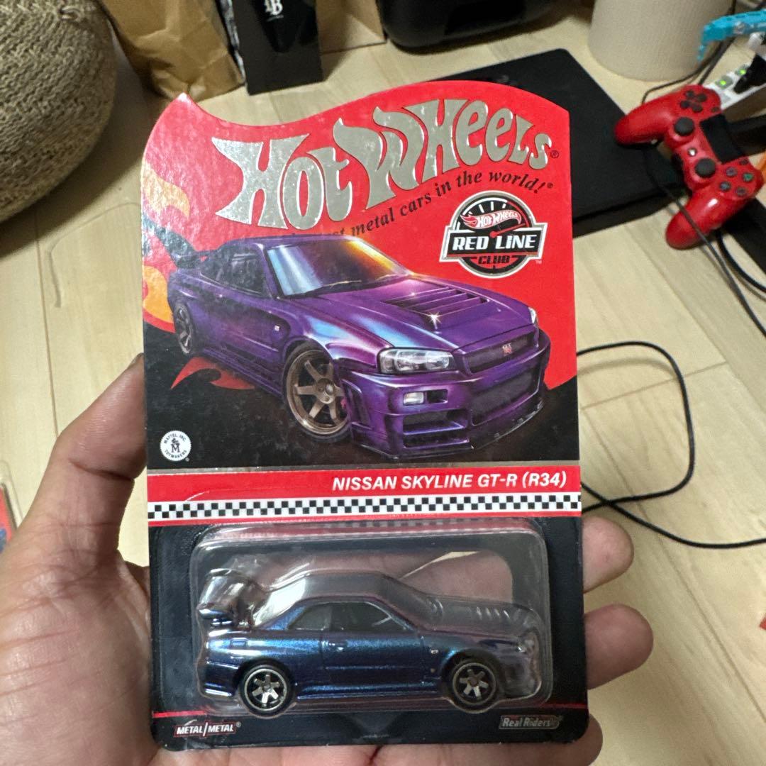 ホットウィール RLC 限定 日産スカイライン R34 トスプラ