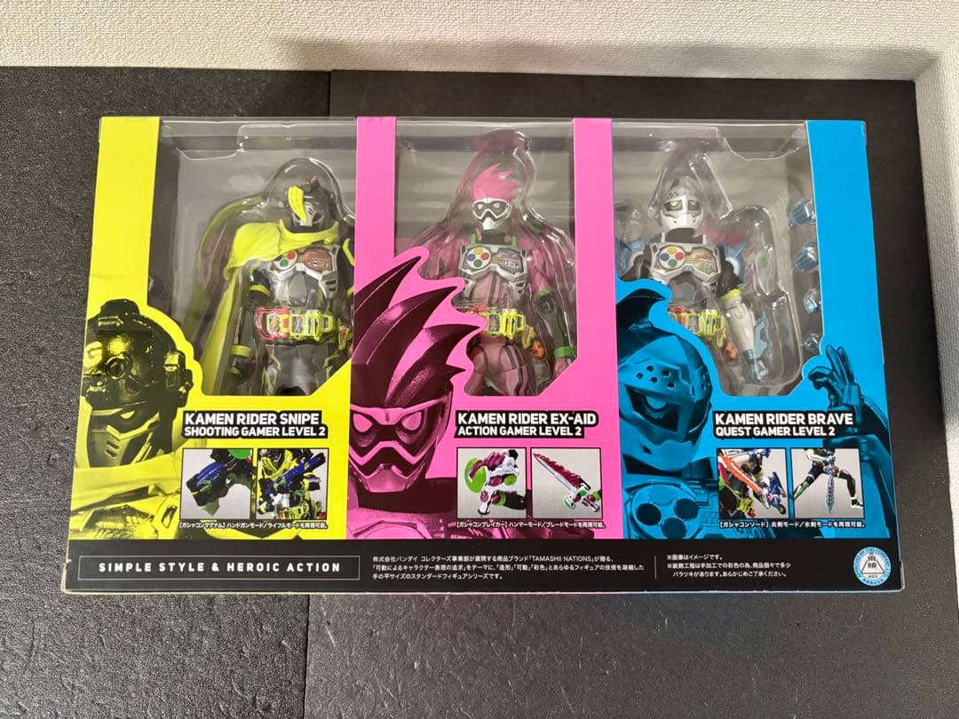 S.H.フィギュアーツ　仮面ライダー　エグゼイド　ビギニングセット　フィギュア