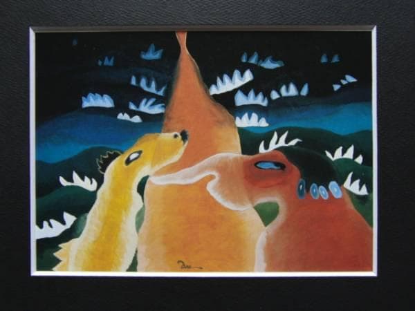 Dove、Lake Afternoon、希少画集画、新品額付
