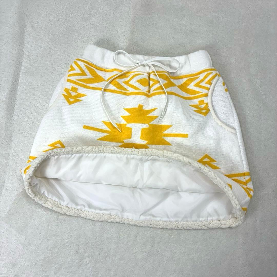 Callaway セットアップ　ボア　パーカー スカート 幾何学模様 L ゴルフ