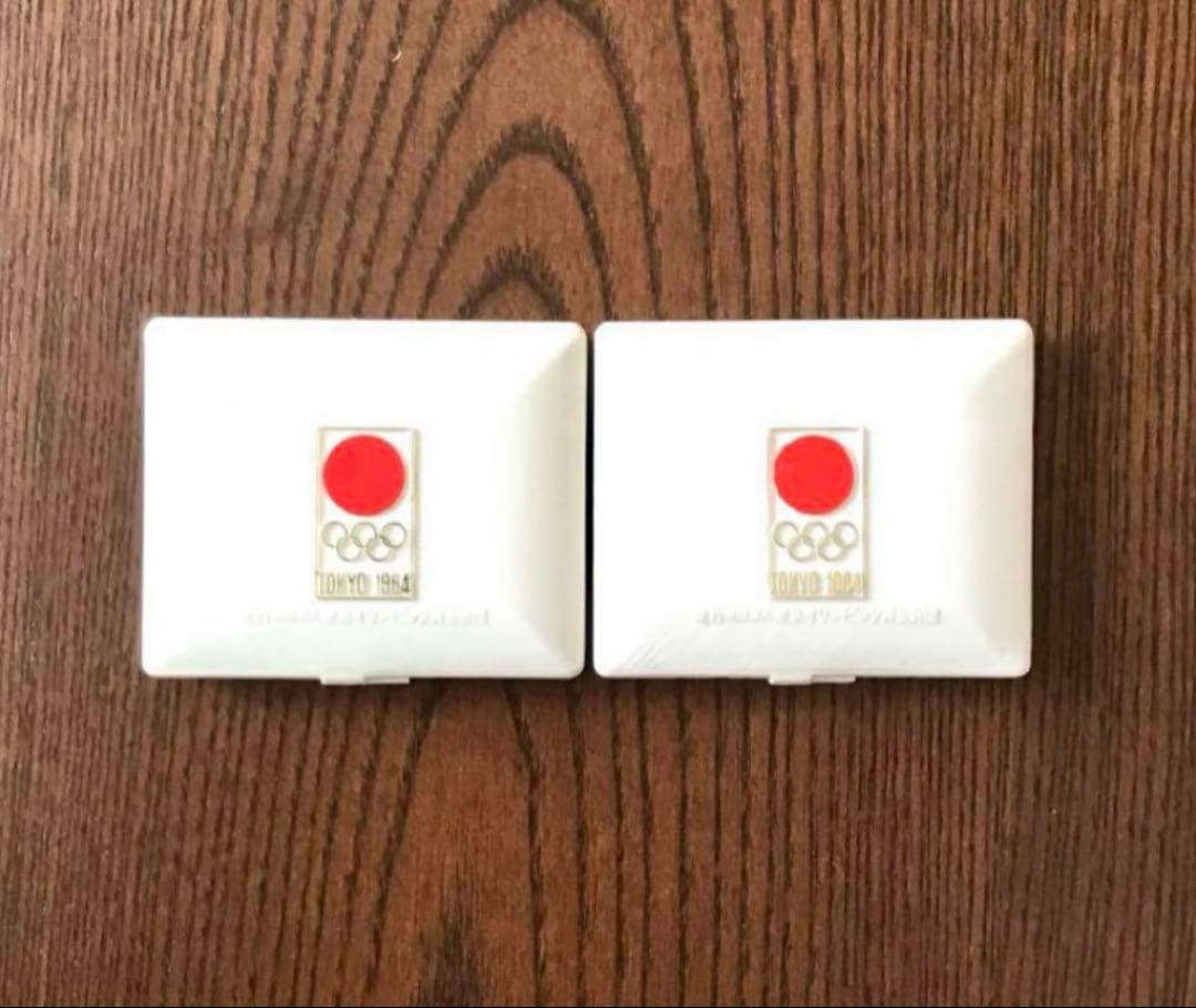 【美品】1964年 東京オリンピック記念 銀メダル・銅メダル ①