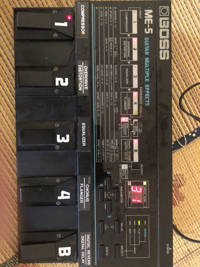 BOSS ME-5 マルチエフェクター