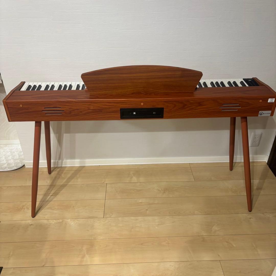 KIMFBAY 電子ピアノ 88鍵盤 ハンマーアクション鍵盤 木製 3本ペダル