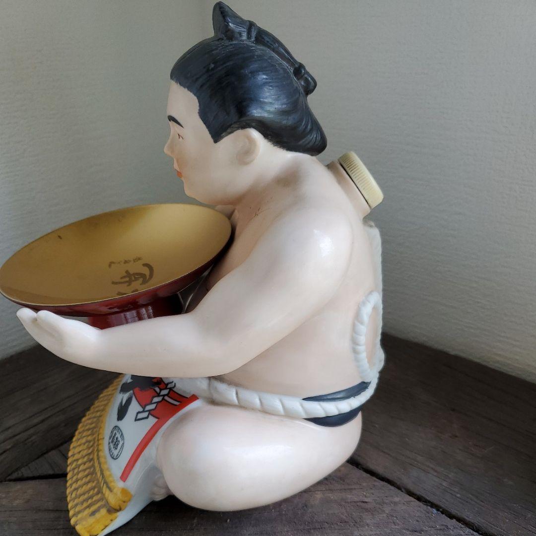 相撲人形型ボトル　大関　酒ボトル