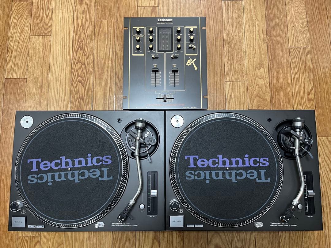 Technics SL-1200MK5 ターンテーブル 2台+ミキサー