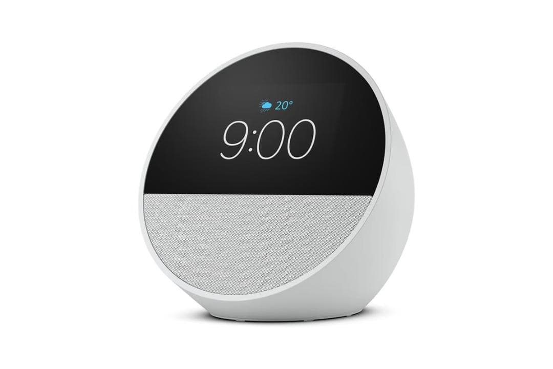 【新品】Amazon Alexa Echo Spot グレイシャーホワイト