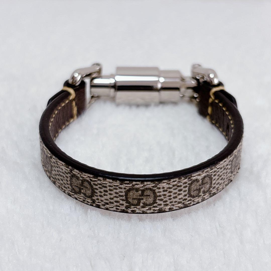 新品未使用⭐︎GUCCIグッチ ピストン クロージャー GGパターン ブレスレット