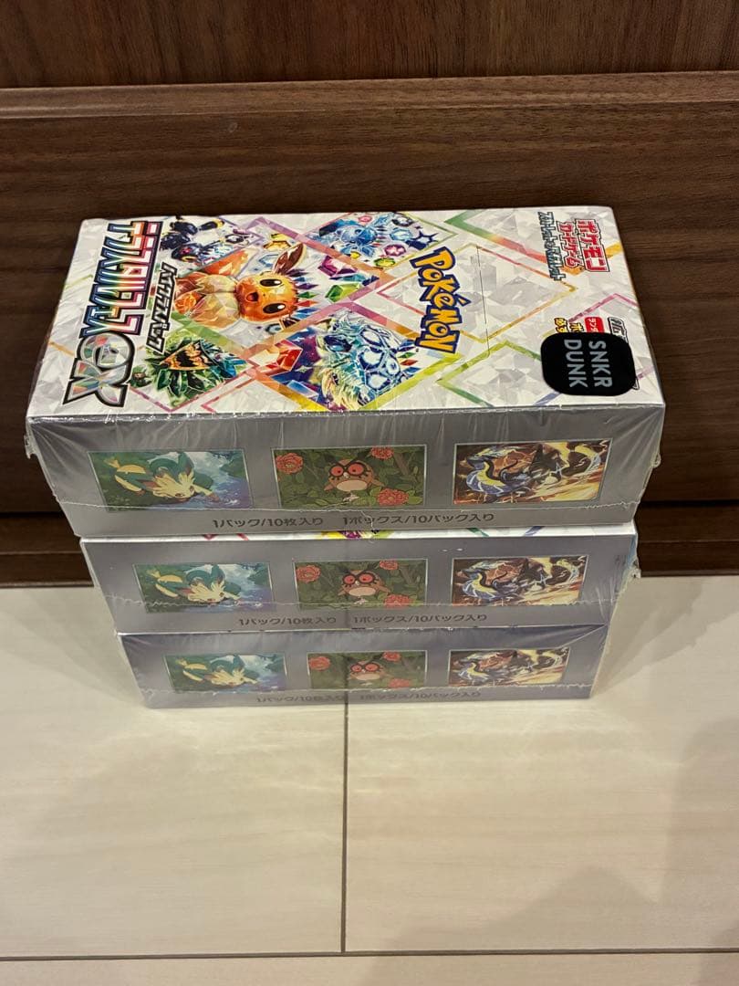 テラスタルフェスex　 シュリンク付未開封　3BOX