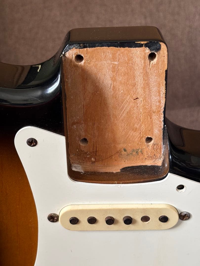 ギター Stratocaster body