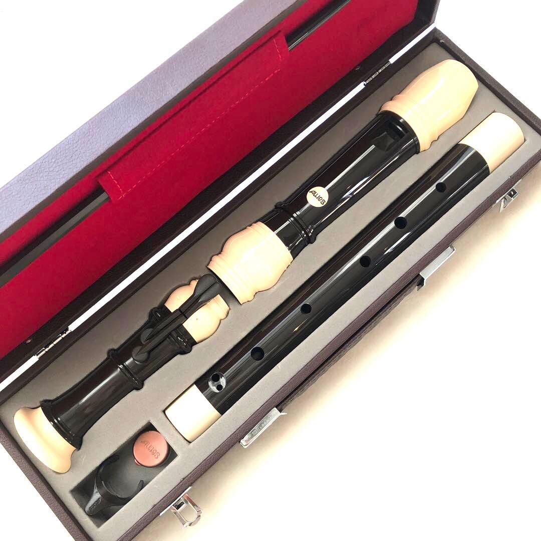 ほぼ新品 美品テナーリコーダーAULOSアウロスNo.511-E ハードケース付