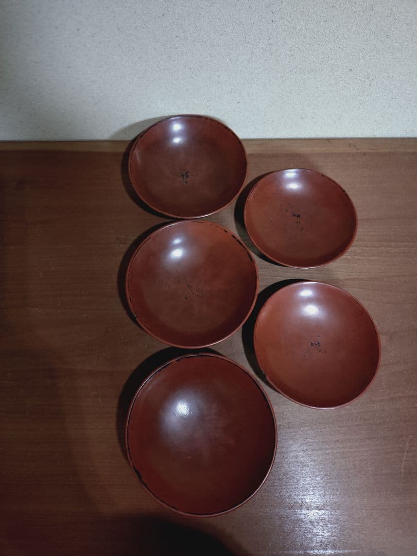 桃山〜江戸初期 根来椀 五客 合鹿椀 浄法寺 秀衡椀 漆器