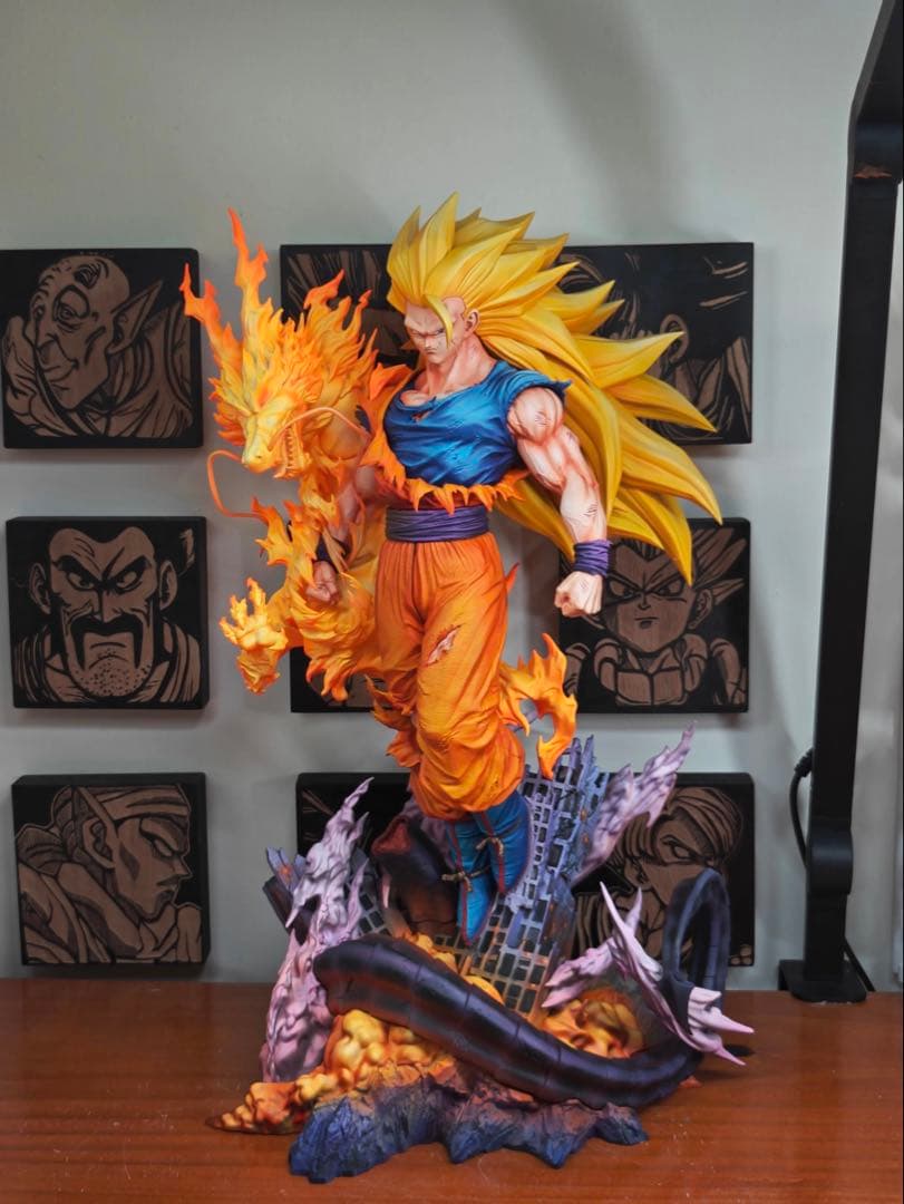孫悟空　スーパーサイヤ人3　フィギュア　ドラゴンボール　ガレージキット