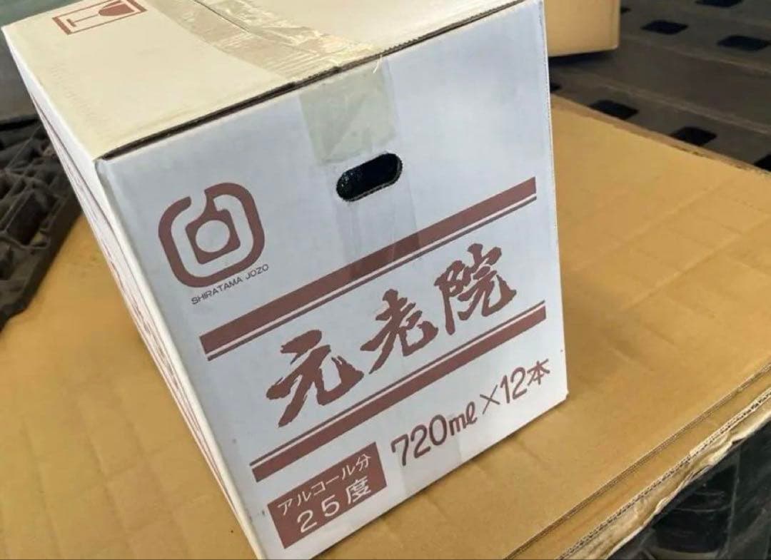 元老院 焼酎 720ml×12本入り　未開封
