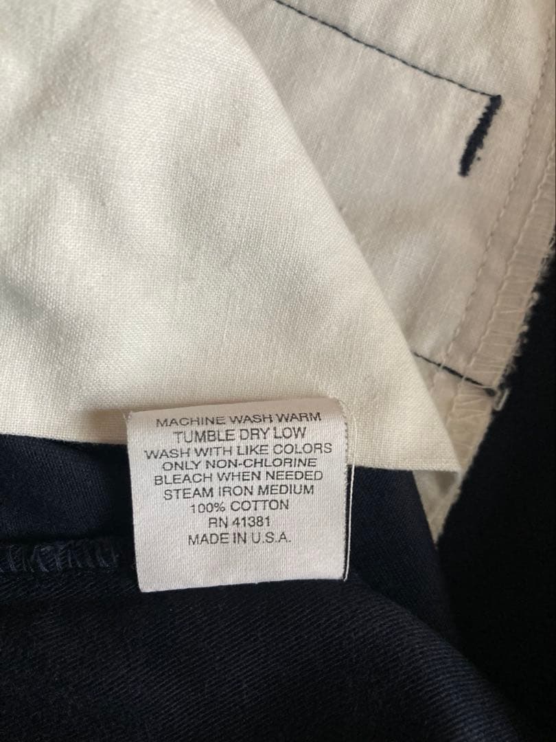 USA製 初期型 POLO CHINO ポロチノ ダークネイビー