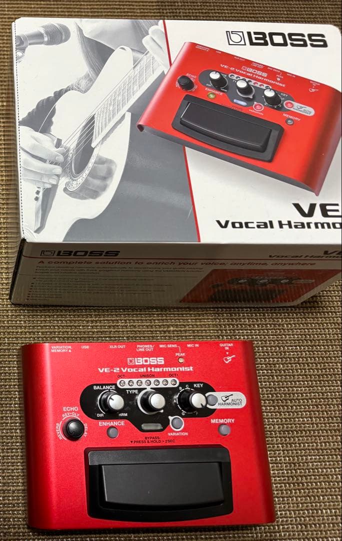 ミチマル　BOSS VE-2 VocalHarmonist
