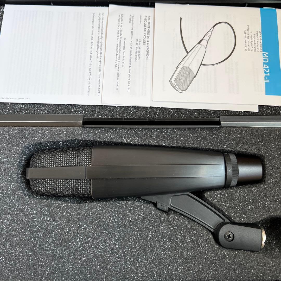 Sennheiser MD 421 II ダイナミックマイク